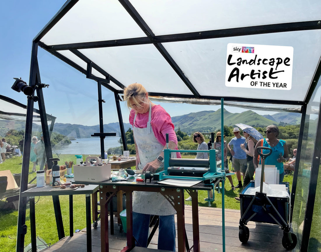 Landscape Artist of the Year - Series 11 - Heat 4 - filming in Lake District.