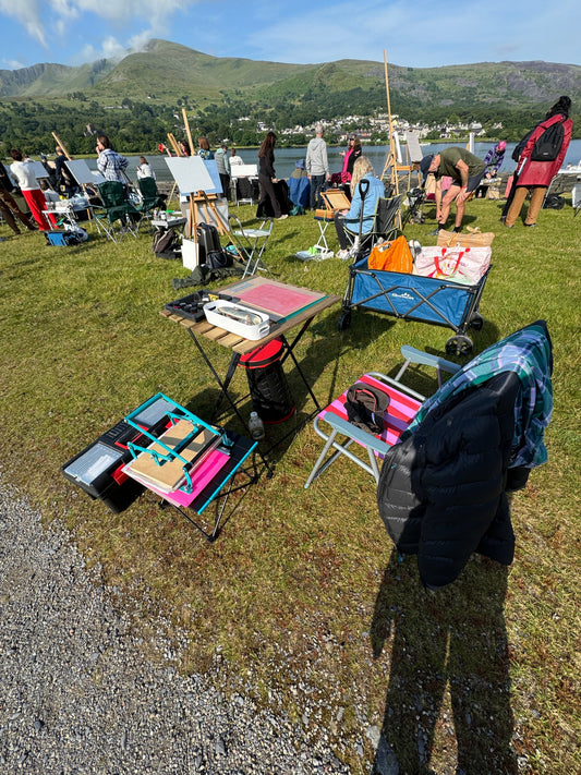 Landscape Artist of the Year 'Wildcard Artist' - Series 10 / Episode 2 - Llanberis Lake