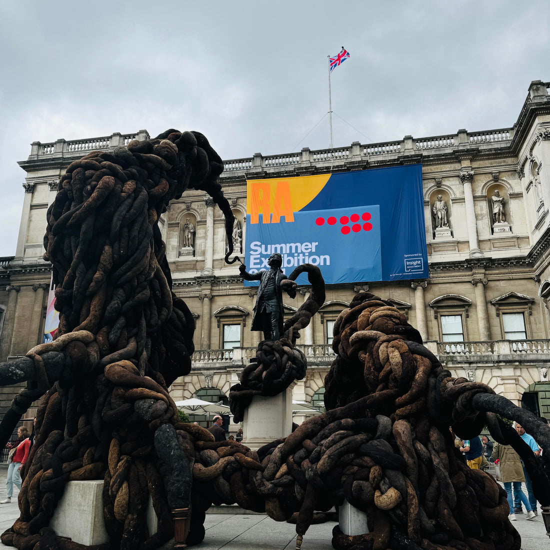 Royal Academy Summer Exhibition, Amelia Hemmings linocut print