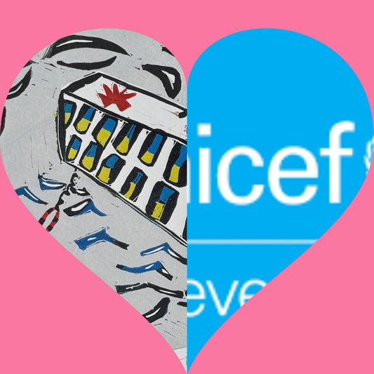 Charity proceeds to UNICEF Ukraine Appeal.