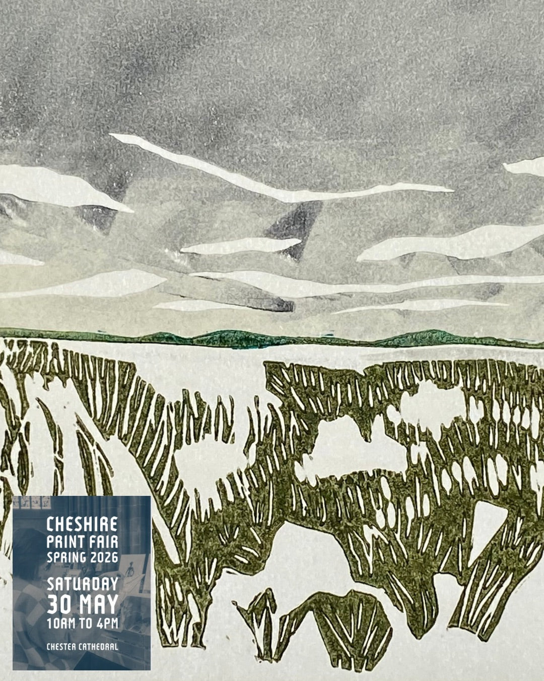 Exhibiting at Cheshire Print Fair