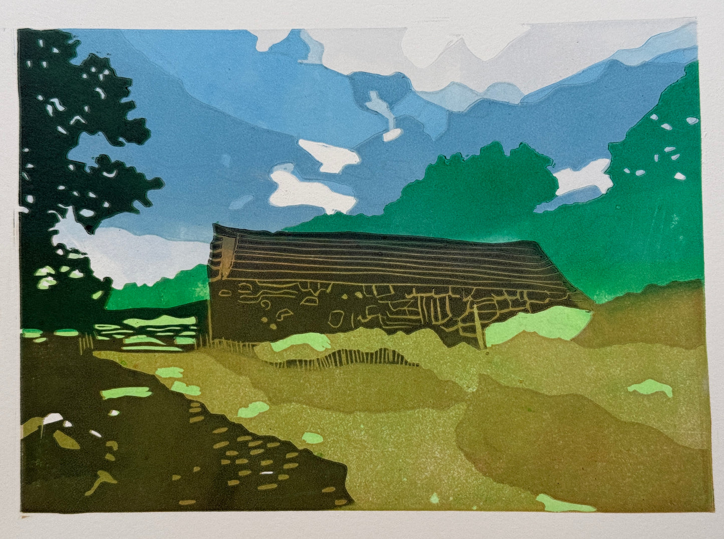 "Sheltered Valley" - North Wales
