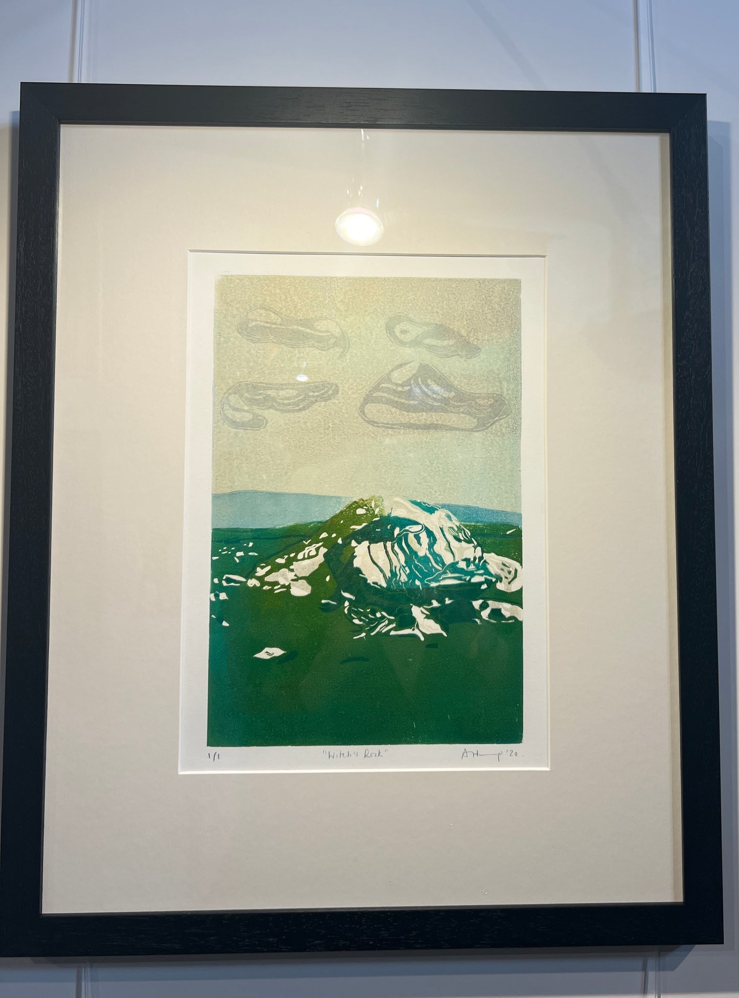 "Witch's Rock" - Edition of 1, Framed